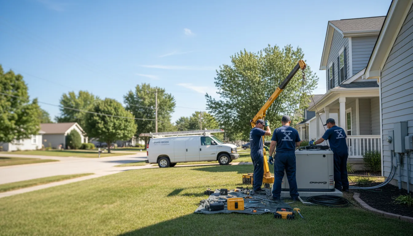 Generator Installation in Gordonville, TX near me